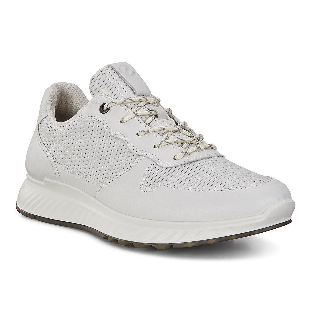 Ecco St.1 Mens Casual Shoes White Sales - India NXD-375269